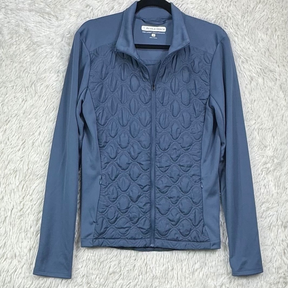 Pebble Beach Blue Performance Jacket M